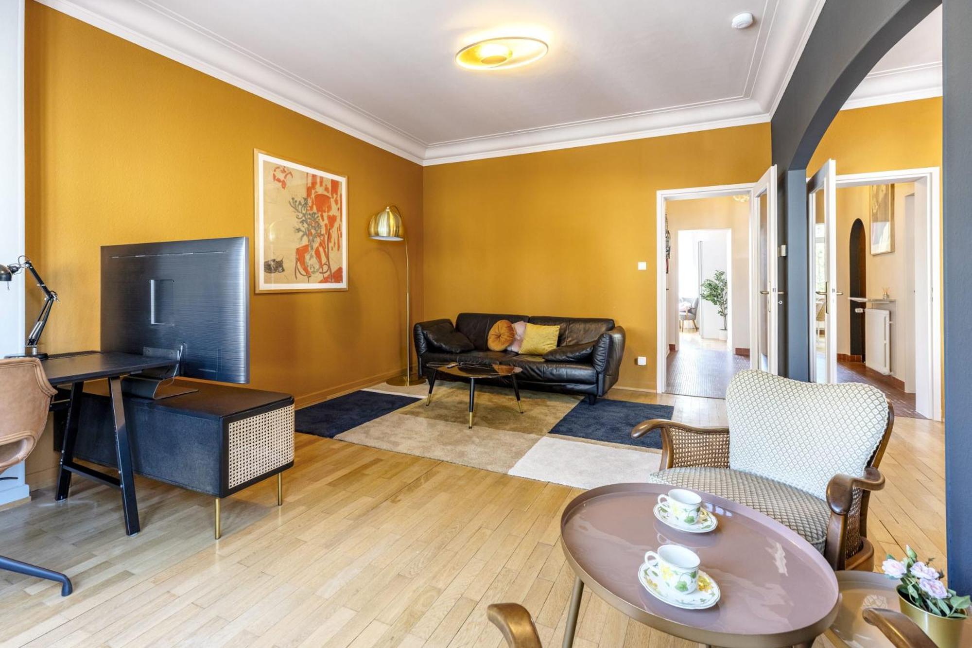 Ferienwohnung Stylish Ground-Floor Retreat In Bonnevoie Luxemburg Exterior foto